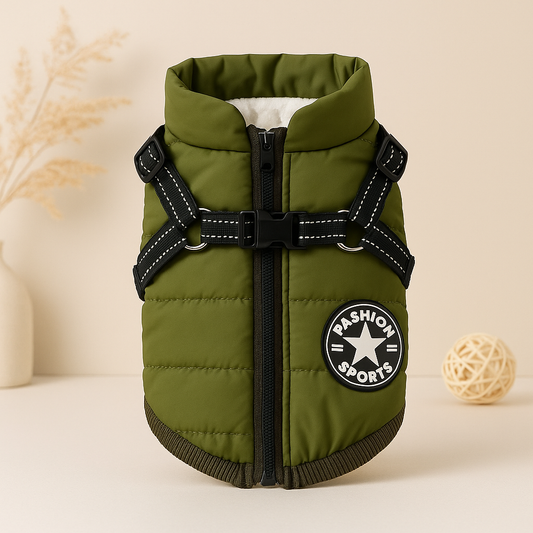 Waterproof Dog Harness Jacket